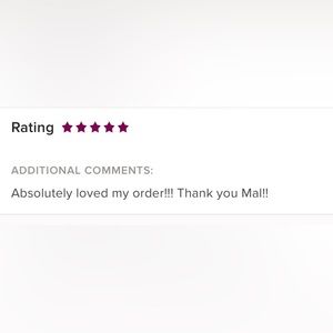 ⭐️⭐️⭐️⭐️⭐️